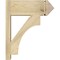 Ekena Millwork Westlake Rough Sawn Arts and Crafts Outlooker, Douglas Fir, 8"W x 20"D x 24"H OUT08X20X24WTL03RDF - alternate 4